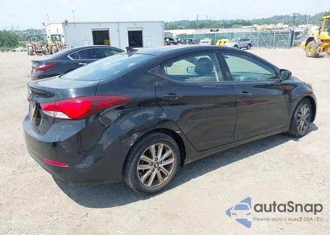 2015 Hyundai Elantra Se z USA, uszkodzony, nr VIN KMHDH4AE3FU235713